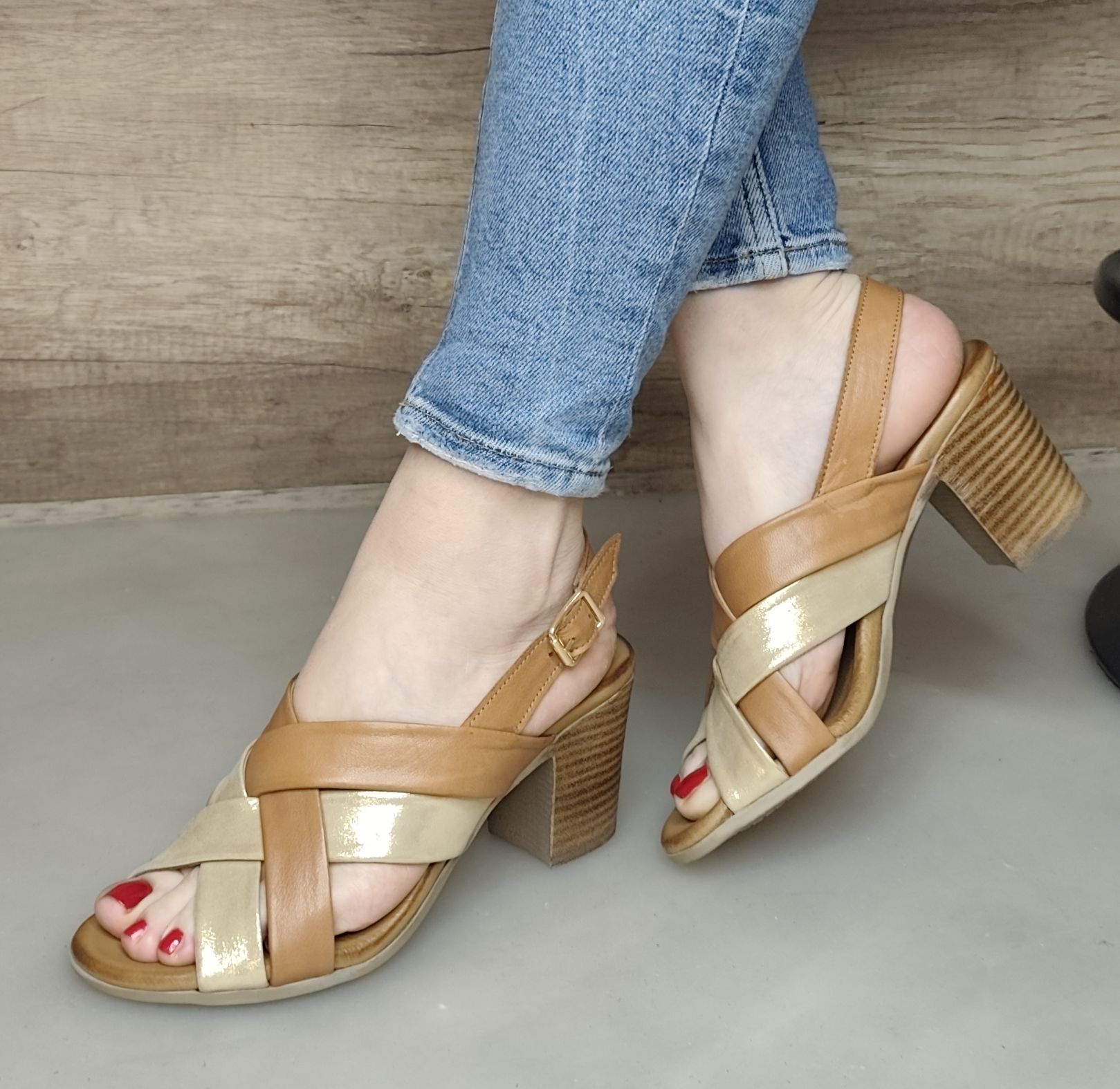 Zenske kozne sandale ART-0178 - Slika 2