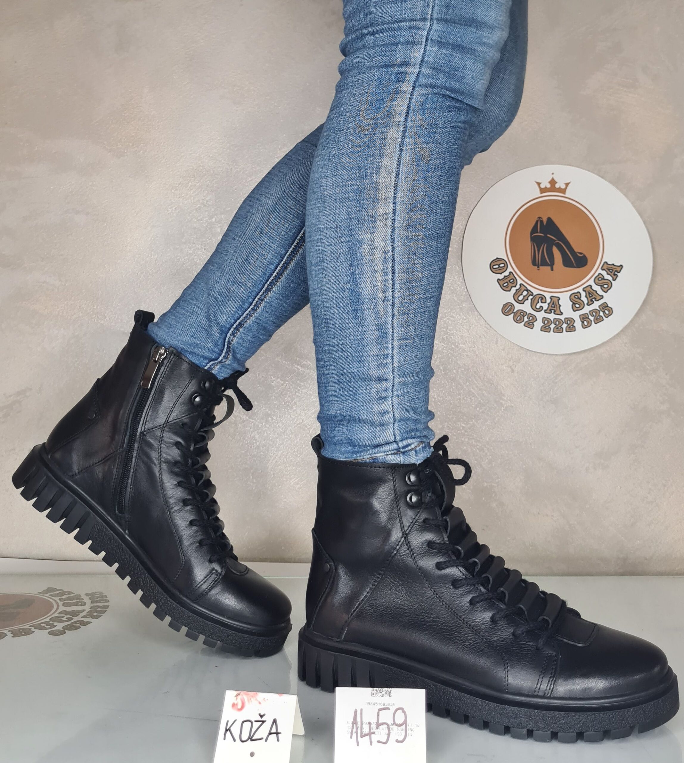 Zenske kozne cizme ART-1459 - Slika 7
