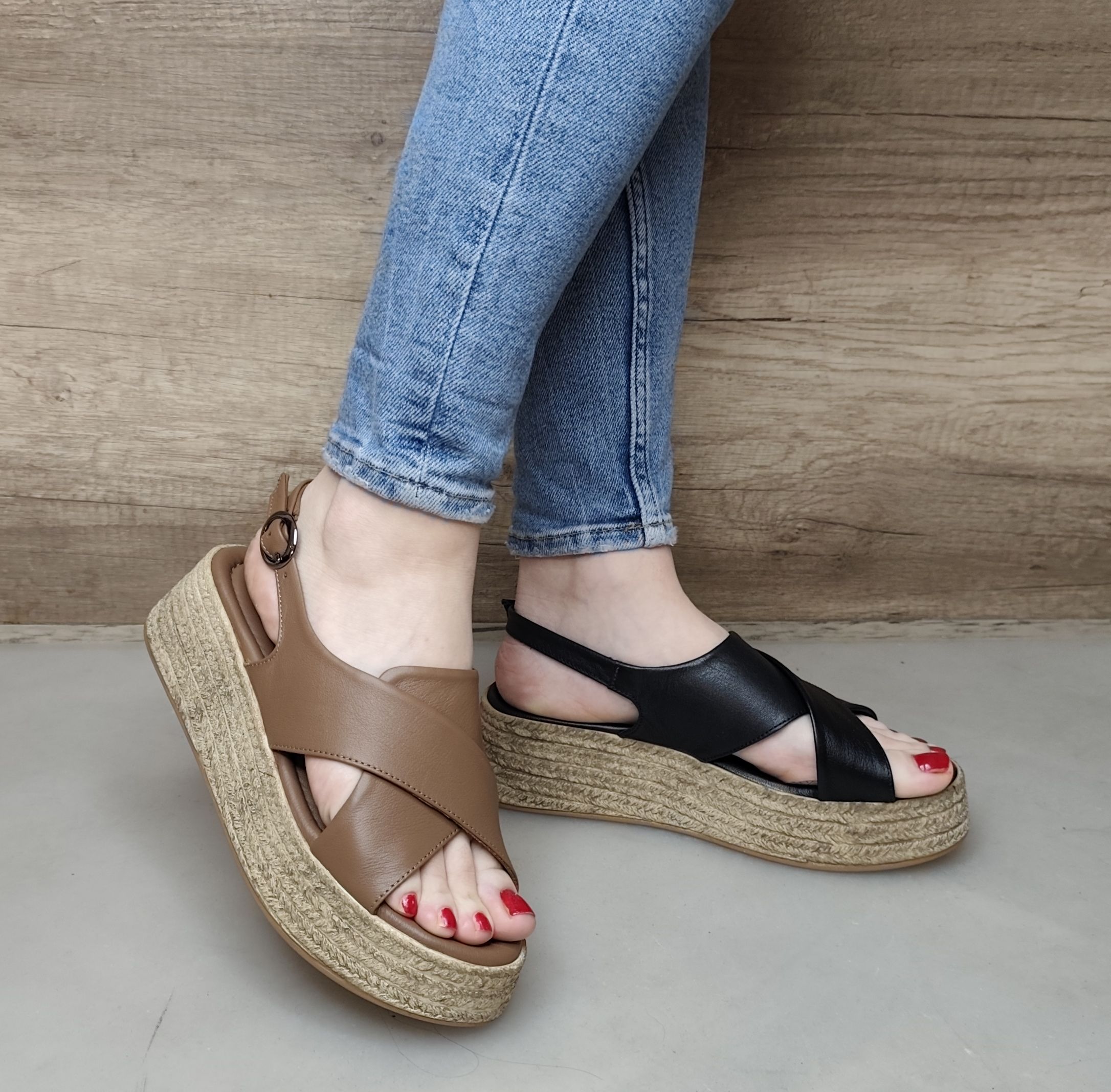 Zenske kozne sandale ART-40806 - Slika 2