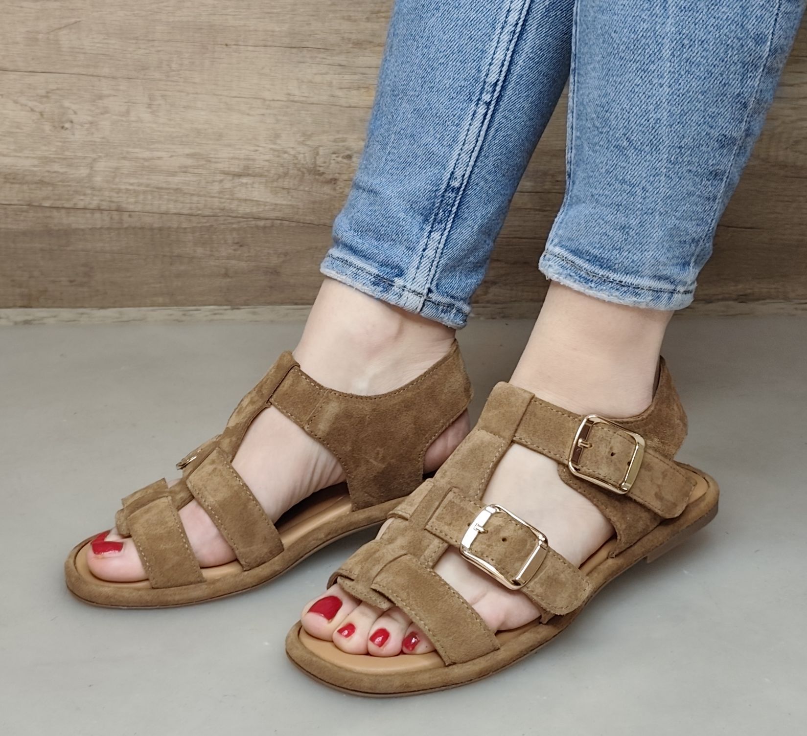 Zenske kozne sandale ART-29626 - Slika 2