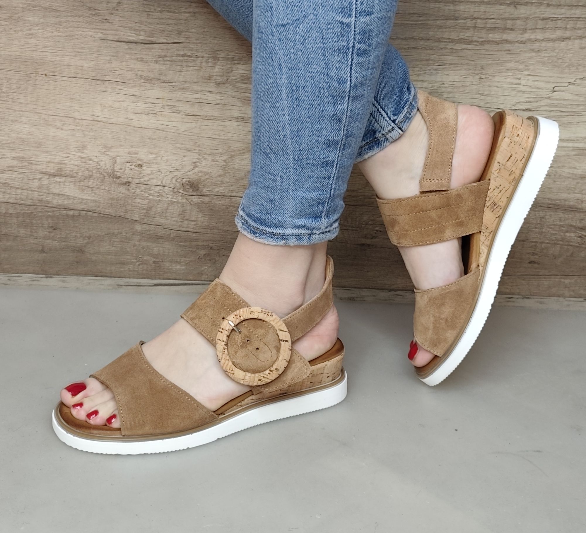 Zenske kozne sandale ART-3395 - Slika 2